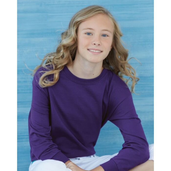  Heavy Cotton™ Long Sleeve T-Shirt (Youth) Thumbnail