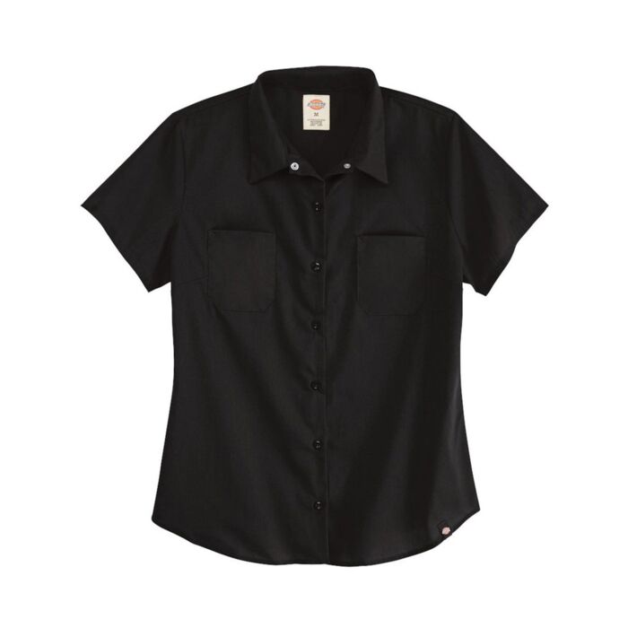 Women's Short Sleeve Industrial Work Shirt Thumbnail