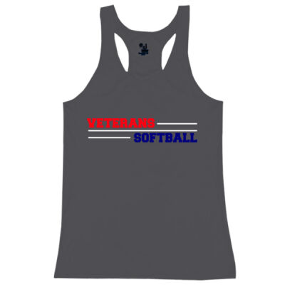 Veterans Softball D2 - Women’s B-Core Racerback Tank Top Thumbnail