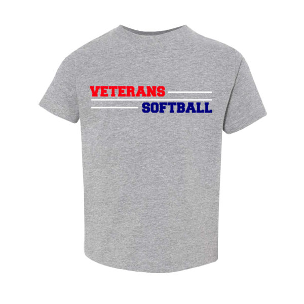 Veterans Softball D2 - Toddler Fine Jersey Tee Thumbnail