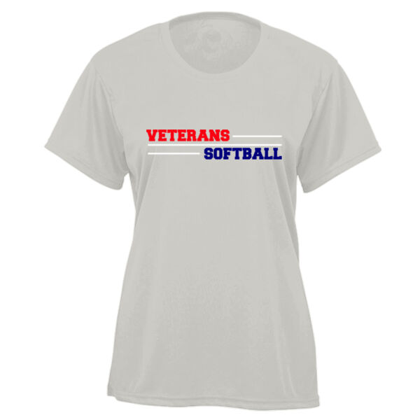 Veterans Softball D2 - Women’s Performance T-Shirt Thumbnail