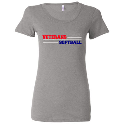 Veterans Softball D2 - Women's Triblend Tee Thumbnail