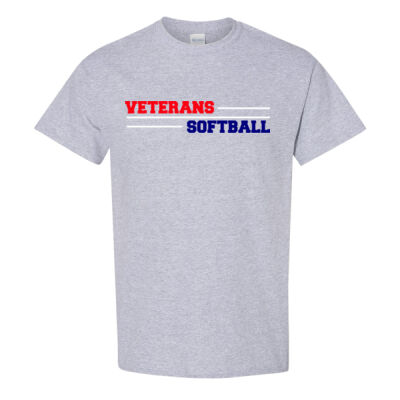 Veterans Softball D2 - Heavy Cotton™ T-Shirt Thumbnail