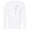 Gold Soft Touch Long Sleeve T-Shirt (Adult) Thumbnail