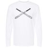 Gold Soft Touch Long Sleeve T-Shirt (Adult) Thumbnail