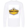 Gold Soft Touch Long Sleeve T-Shirt (Adult) Thumbnail