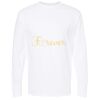 Gold Soft Touch Long Sleeve T-Shirt (Adult) Thumbnail