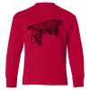 Authentic Cotton Long Sleeve T-Shirt (Youth) Thumbnail