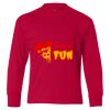 Authentic Cotton Long Sleeve T-Shirt (Youth) Thumbnail