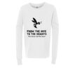 Youth Jersey Cotton Long Sleeve Tee Thumbnail